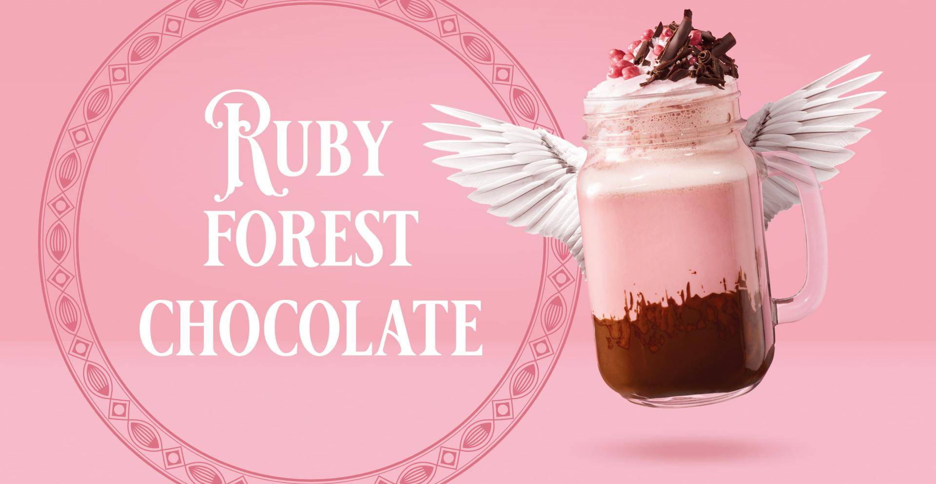 Van Houten Enjoy these Ruby Chocolate Drink Recipes